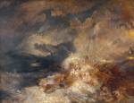 A Disaster at Sea ?circa 1835 by Joseph Mallord William Turner 1775-1851